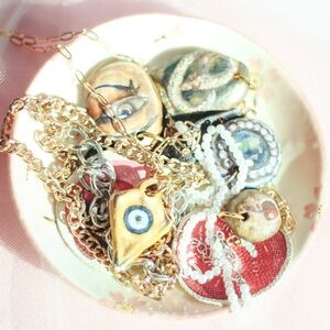 Enchanted Art Jewelry Jar 🔮 ˚₊‧✩‧₊˚ ◐ ✧